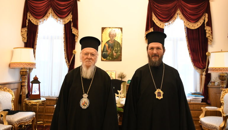 Ο Μητροπολίτης Γλυφάδας Αντώνιος στο Οικ. Πατριαρχείο