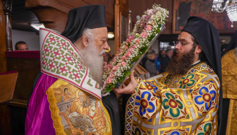 Πανηγυρικός Εσπερινός του Αγίου Σπυρίδωνος στη Βέροια