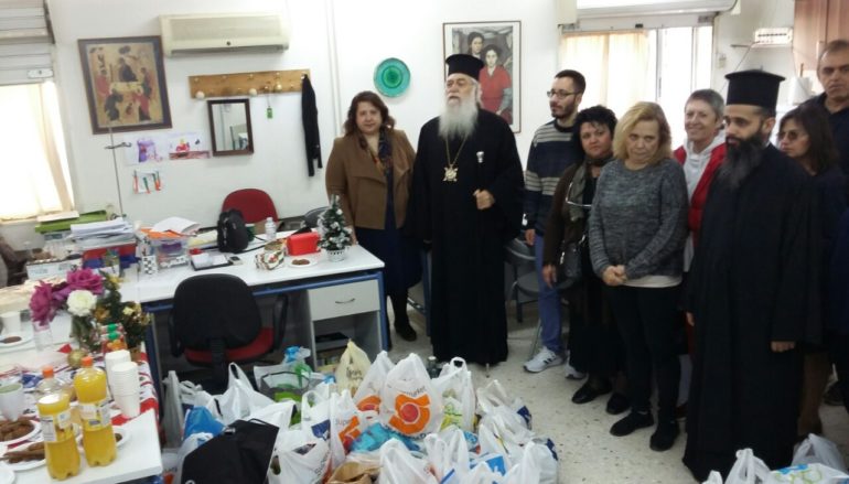 Επίσκεψη του Μητροπολίτη Κλήμη στο 2ο Γυμνάσιο Περιστερίου