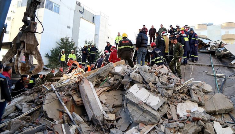 Ανθρωπιστική βοήθεια προς τους σεισμόπληκτους της Αλβανίας από την Ι. Μ. Άρτης