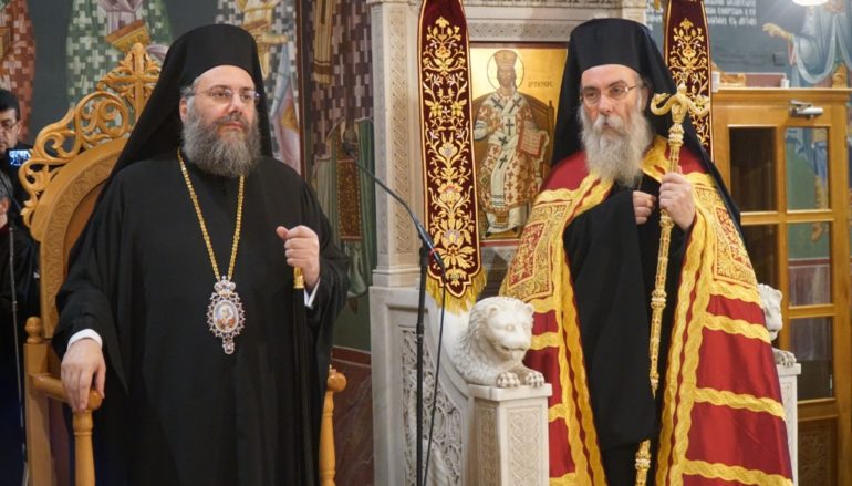 Δισαρχιερατικός Εσπερινός της εορτής του Συμπολιούχου Τρικάλων Αγίου Νικολάου