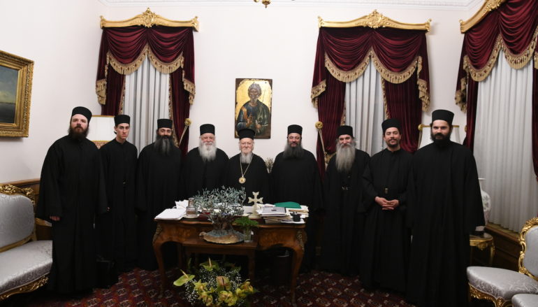 Επίσκεψη Καθηγουμένων του Αγίου Όρους στο Οικ. Πατριαρχείο