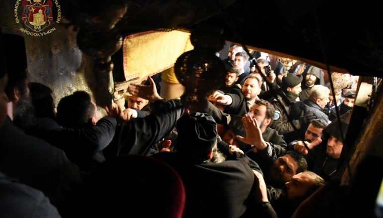 Βίαια επεισόδια μεταξύ Ορθοδόξων και Αρμενίων στο Σπήλαιο της Βηθλεέμ