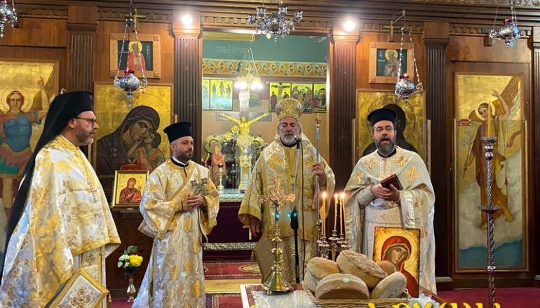 Ο Αρχιεπίσκοπος Θυατείρων στην Ελληνική Ορθόδοξη Κοινότητα του Leeds