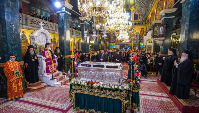 Πολυαρχιερατικός Εσπερινός για τον Πολιούχο Βεροίας Όσιο Αντώνιο