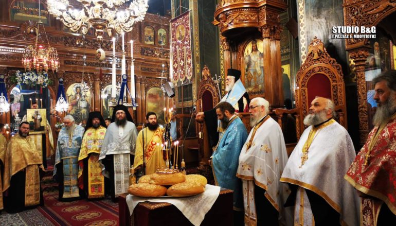 Εσπερινός Ανακομιδής Λειψάνων του Αγίου Πέτρου στο Άργος