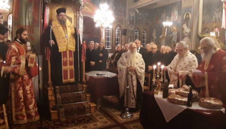 Εσπερινός του Αγίου Γεωργίου εξ Ιωαννίνων στη Λάρισα