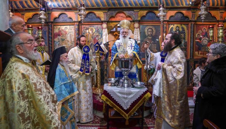 Κυριακή προ των Φώτων στον Ι. Ναό Αγίου Γεωργίου Βεροίας
