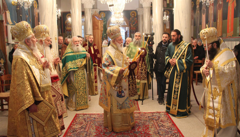 Η εορτή του Αγίου Ευθυμίου στην Ι. Μητρόπολη Φωκίδος