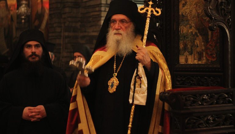 Εσπερινός του Αγίου Σεραφείμ του Σάρωφ στο Τρίκορφο Φωκίδος