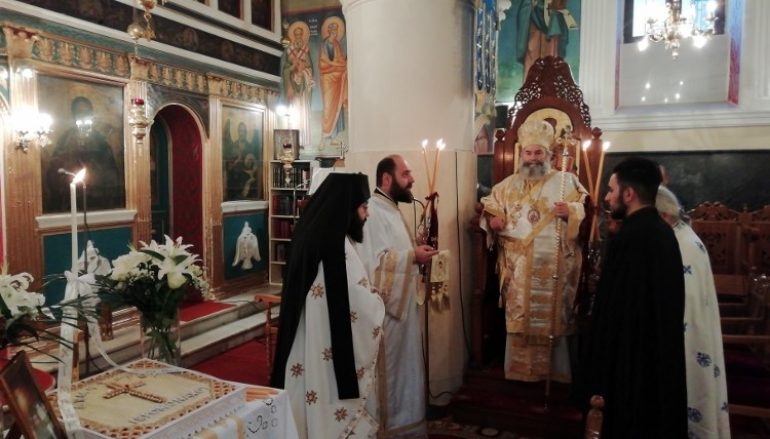 Αρχιερατική Θεία Λειτουργία στον Ι. Ν. Αγ. Νικολάου Γυθείου