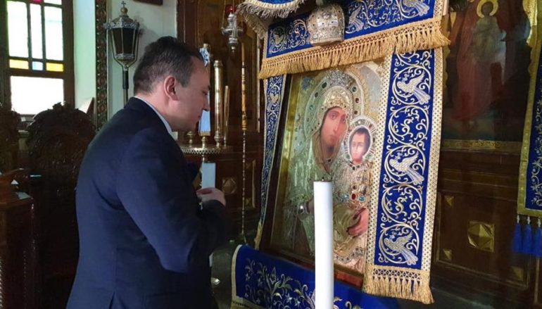 Ο ΥΦΥΠΕΞ Κώστας Βλάσης στην Ιερά Μονή Αγίας Αικατερίνης Σινά