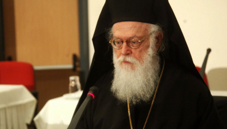 Επιστολή του Αρχιεπισκόπου Αλβανίας στον Πατριάρχη Ιεροσολύμων