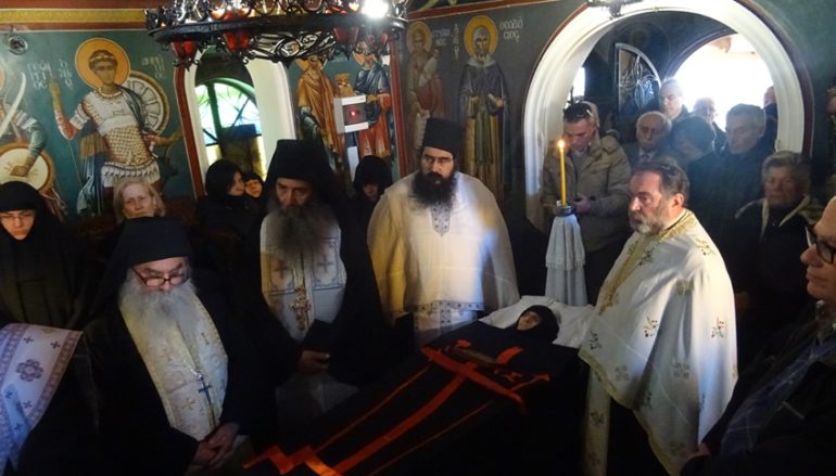 Εκοιμήθη η Μοναχή Διονυσία της Ι. Μονής Αγίας Μαρίνης Λουτρακίου