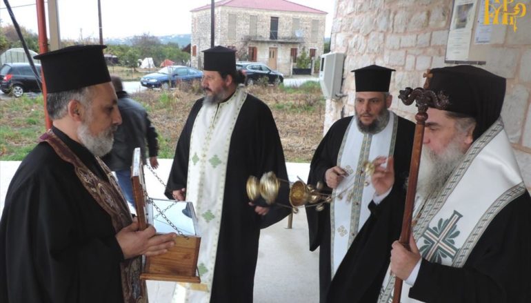 Η Ι. Εμβάδα του Αγ. Σπυρίδωνος από την Κέρκυρα στην Ενορία Συκεών Άρτης