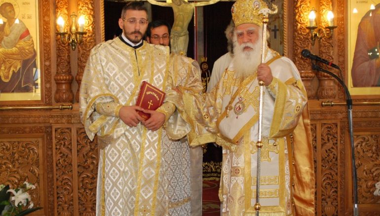Νέος Διάκονος στην Ι. Μητρόπολη Νέας Σμύρνης