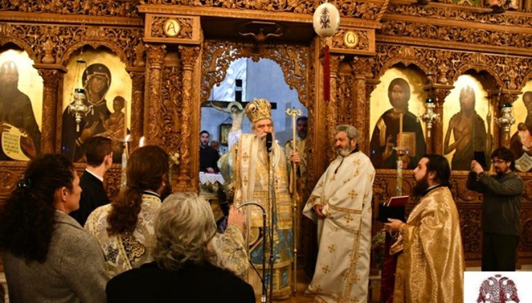 Χειροτονία Διακόνου από τον Μητροπολίτη Σπάρτης