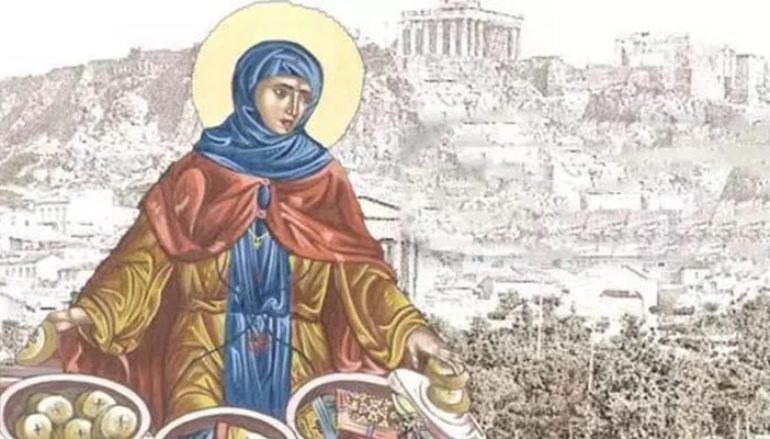 Αγία Φιλοθέη – Το πλουσιοκόριτσο που έγινε καλόγρια