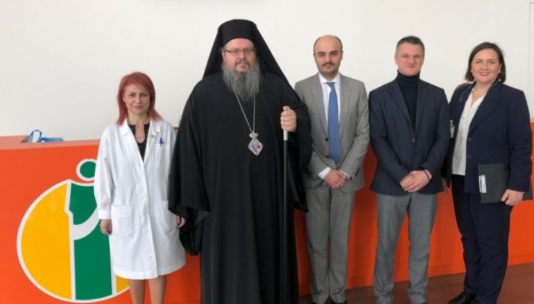 Αγιασμός στο ΙΑΣΩ Θεσσαλίας από τον Μητροπολίτη Λαρίσης