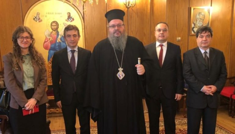Ο Γεν. Πρόξενος της Τουρκίας στον Μητροπολίτη Λαρίσης