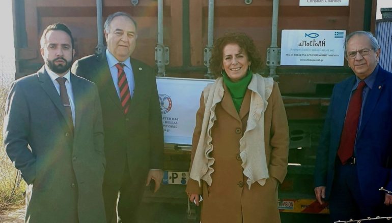 Δωρεά υγειονομικού υλικού στον «Ευαγγελισμό» από «ΑΠΟΣΤΟΛΗ», «IOCC» και «ΑΧΕΠΑ»