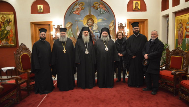Ο Επίσκοπος Ταμιάθεως Γερμανός στην Ιερά Μητρόπολη Λαγκαδά