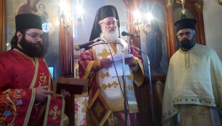 Δ’ Κυριακή των Νηστειών στην Ι. Μ. Αρκαλοχωρίου
