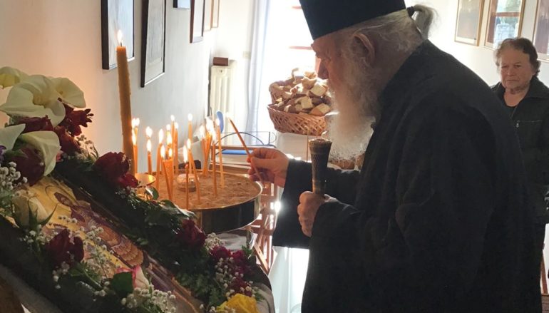 Ο Αρχιεπίσκοπος στην Ι. Μονή των Αγίων Θεοδώρων στη Ζάλτσα