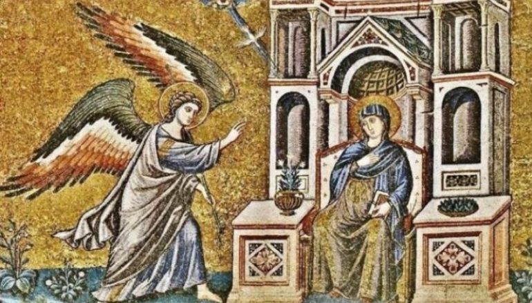 «Ο χαιρετισμός του Αρχαγγέλου ως αντίθετο – αντίδοτο της λύπης»