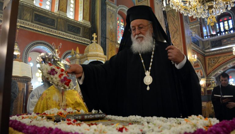 Η Ακολουθία της Αποκαθηλώσεως στην Ι. Μητρόπολη Μαντινείας