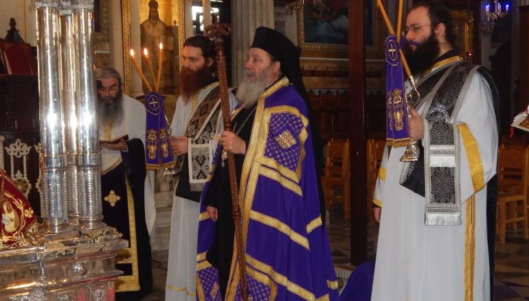 Η Ακολουθία της Αποκαθηλώσεως στον Ι. Ναό Παντανάσσης Πατρών