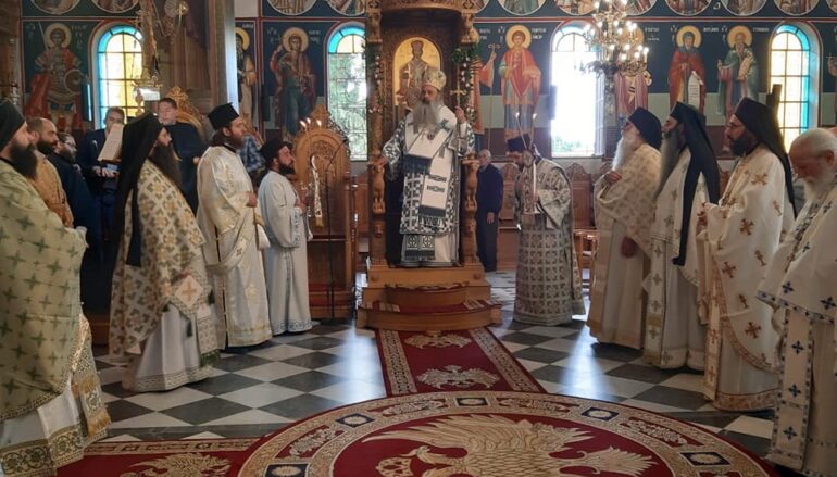 Λαμπρός ο εορτασμός των Μετεωριτών Αγίων στην Καλαμπάκα