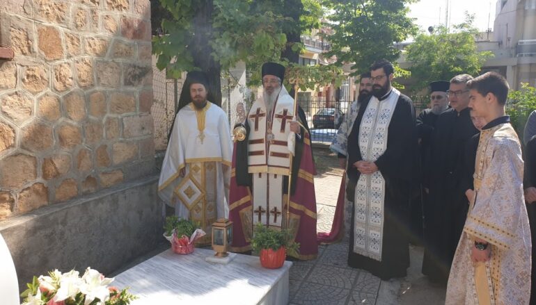 Επιμνημόσυνη Δέηση από τον Μητροπολίτη Αλεξανδρουπόλεως σε προκάτοχό του