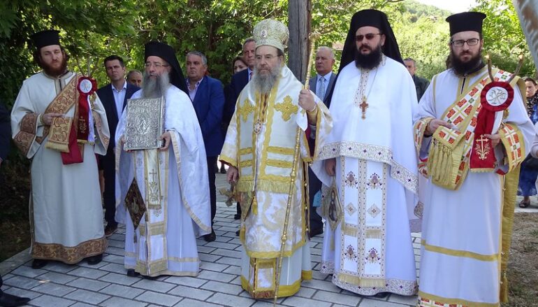Η εορτή του Ολοκαυτώματος των έξι Νεοπαρθενομαρτύρων στην Ι. Μ. Ιερισσού