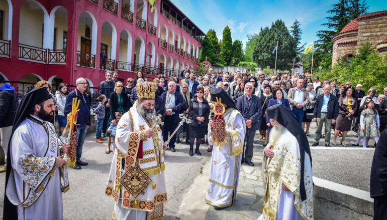Η εορτή της Αναλήψεως στην Ι. Μονή Παντοκράτορος Μελισσοχωρίου
