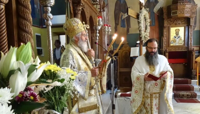 Κυριακή του Τυφλού στην Ι. Μητρόπολη Λέρου