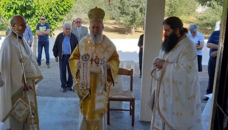 Η εορτή των Αγίων Κωνσταντίνου και Ελένης στην Ι. Μ. Χαλκίδος