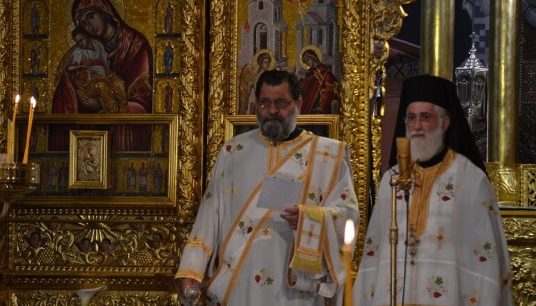 Κυριακή του Παραλύτου στο Μετόχι του Κύκκου