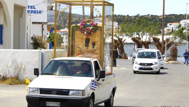 Μια διαφορετική λιτανεία της Παναγίας Μυρτιδιώτισσας στα Κύθηρα