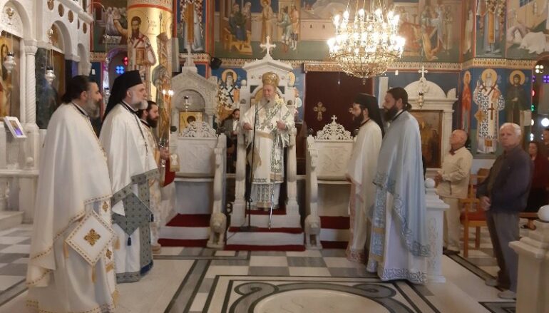 Κυριακή του Τυφλού στο Ι. Προσκύνημα του Οσίου Ιωάννου του Ρώσσου