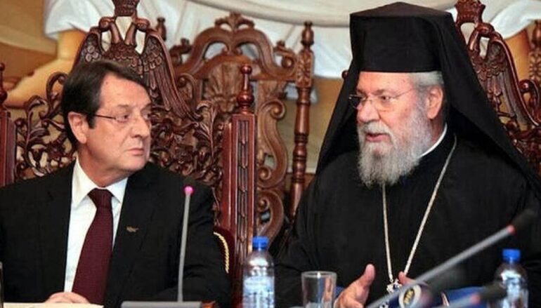 Ο Αρχιεπίσκοπος Κύπρου διαβεβαίωσε τον ΠτΔ για τήρηση των μέτρων στους ναούς