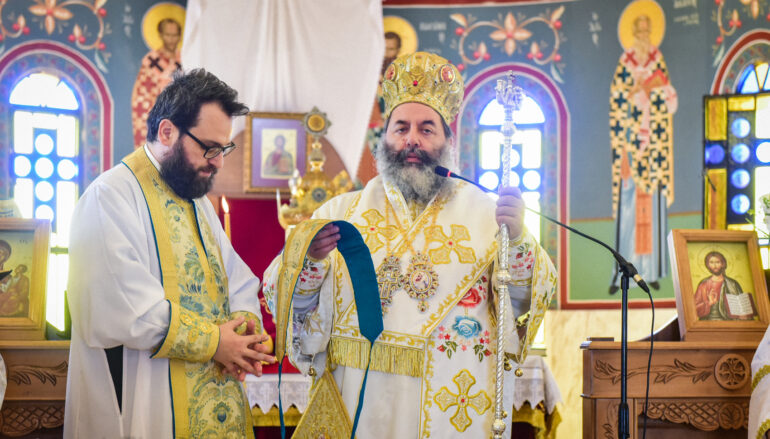 Χειροτονία Πρεσβυτέρου από τον Μητροπολίτη Λαγκαδά