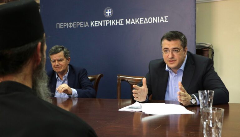 Τζιτζικώστας: “Οι ζημιές στο Άγιον Όρος θα αποκατασταθούν τάχιστα”