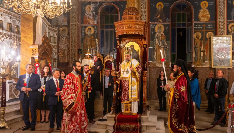 Ο εορτασμός Αποδόσεως του Πάσχα στην Ι. Μ. Μεσσηνίας