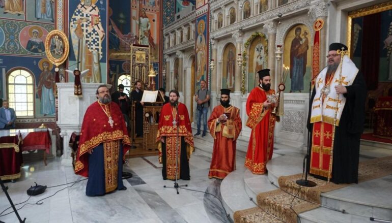 Επίσημη Δοξολογία για τον Πολιούχο της Λάρισας Άγιο Αχίλλιο