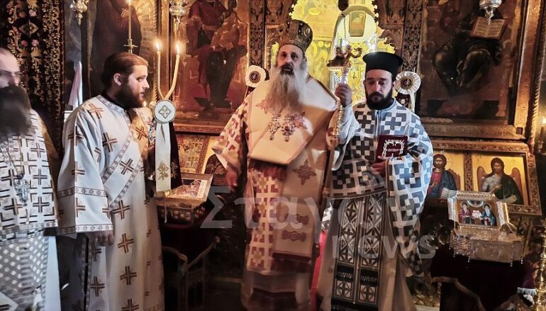 Χειροτονία Πρεσβυτέρου από τον Μητροπολίτη Σταγών
