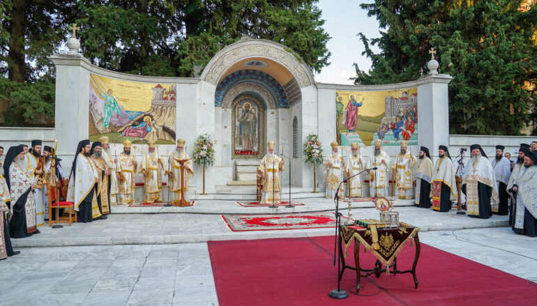 Πολυαρχιερατικός Εσπερινός στο «Βήμα του Αποστόλου Παύλου» στη Βέροια