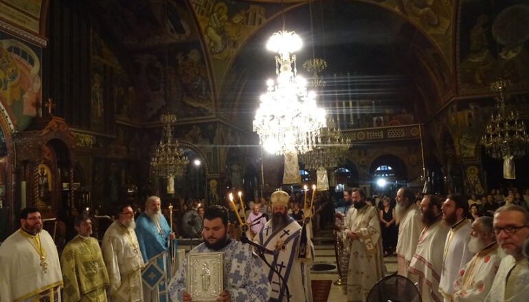 Αγρυπνία πάντων των Αποστόλων, συνεργών του Αποστόλου Παύλου στην Κόρινθο