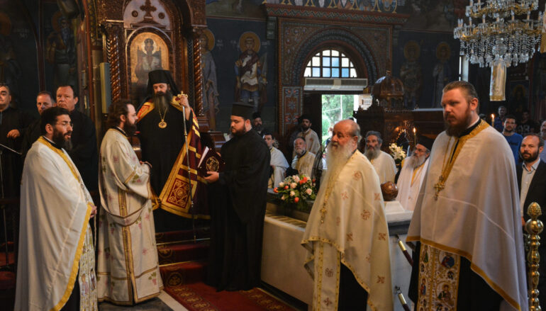 Μεθέορτος Εσπερινός του Αποστόλου Παύλου στην Κόρινθο