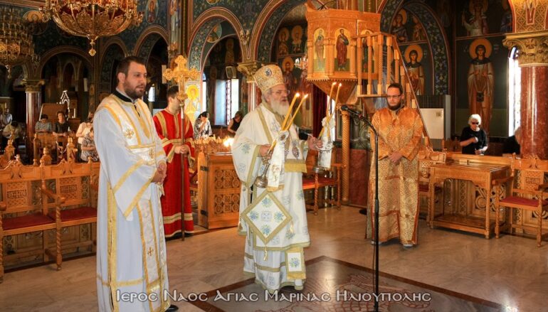Των Πρωτοκορυφαίων στην Αγία Μαρίνα Ηλιουπόλεως και εξ’ αυτής αλλαχού